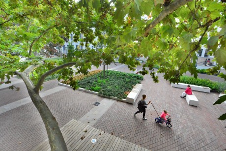 Lezárult a Bartók Béla tér közösségi térré fejlesztése projektje